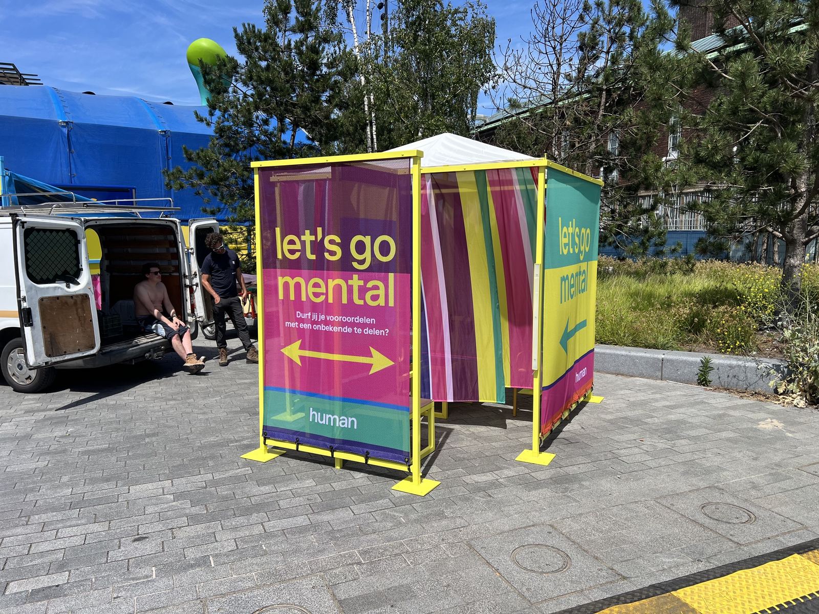 Stand voor Human — brand activation